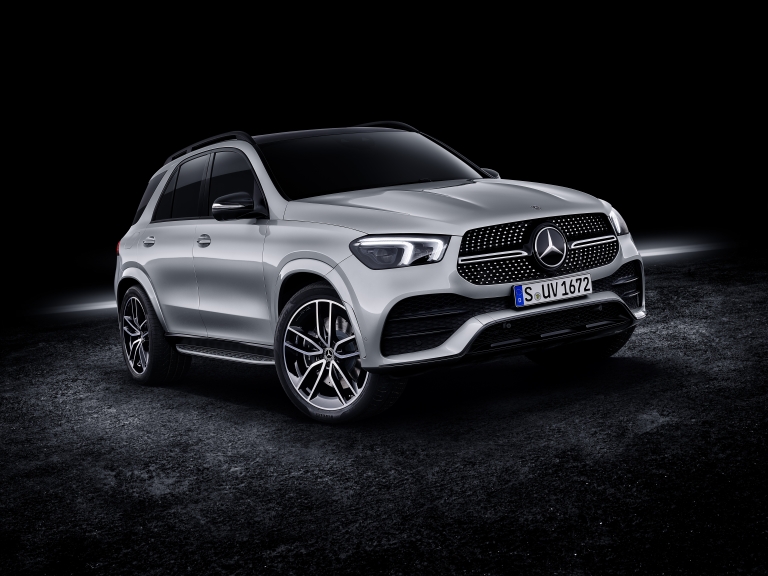 Mercedes-Benz GLE; 2018; AMG Line; Exterieur: iridiumsilber // Mercedes-Benz GLE; 2018; AMG Line; exterior: iridium silver